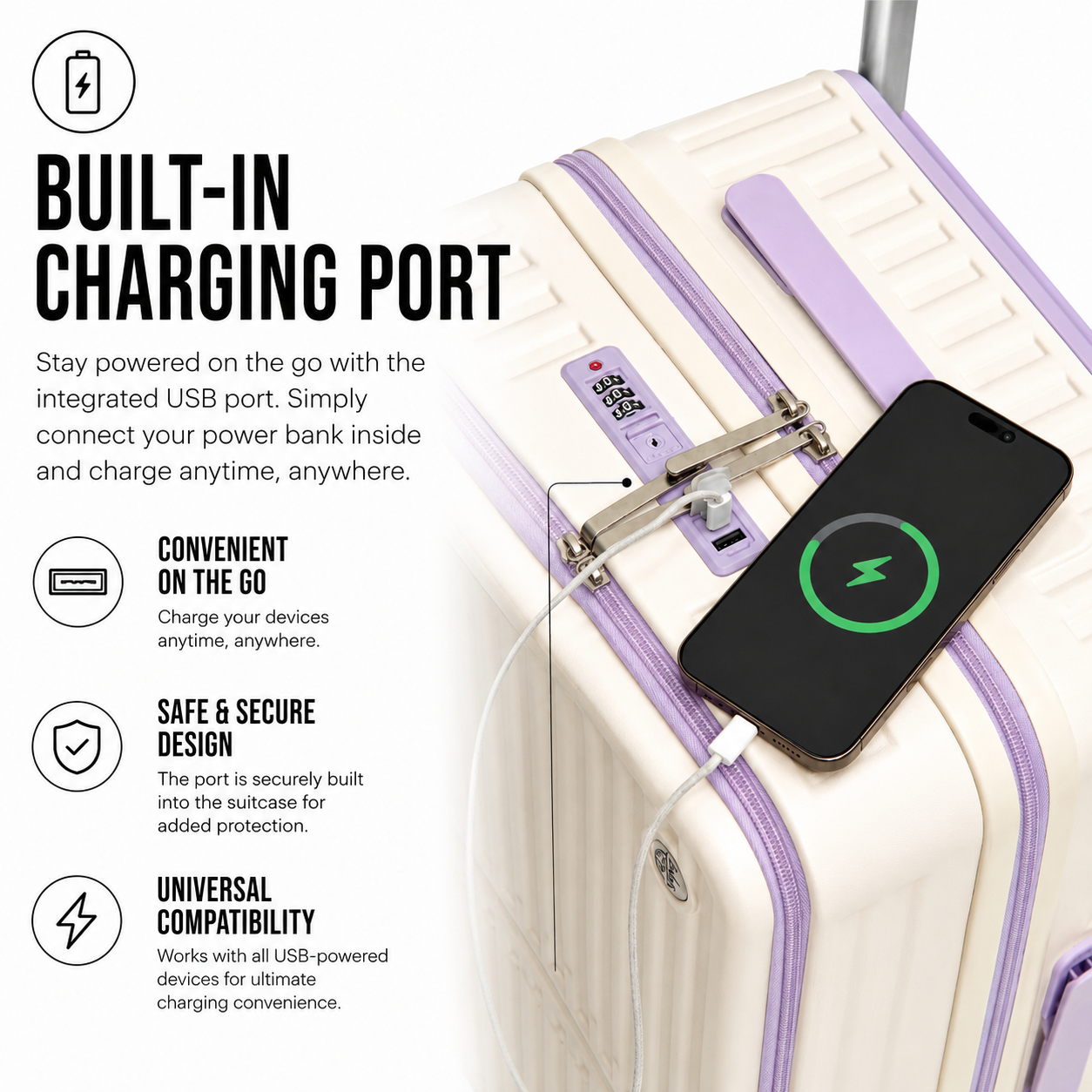 Celestia Check-In Suitcase