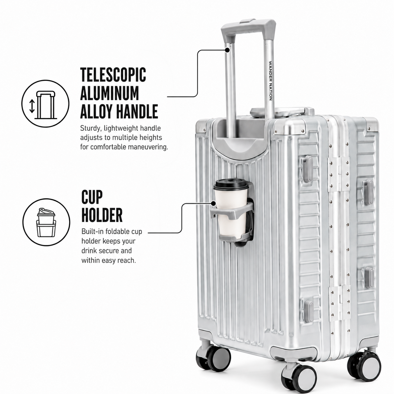 Astra Pro Check-In Suitcase