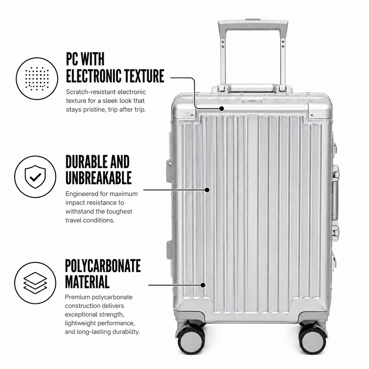 Astra Pro Check-In Suitcase