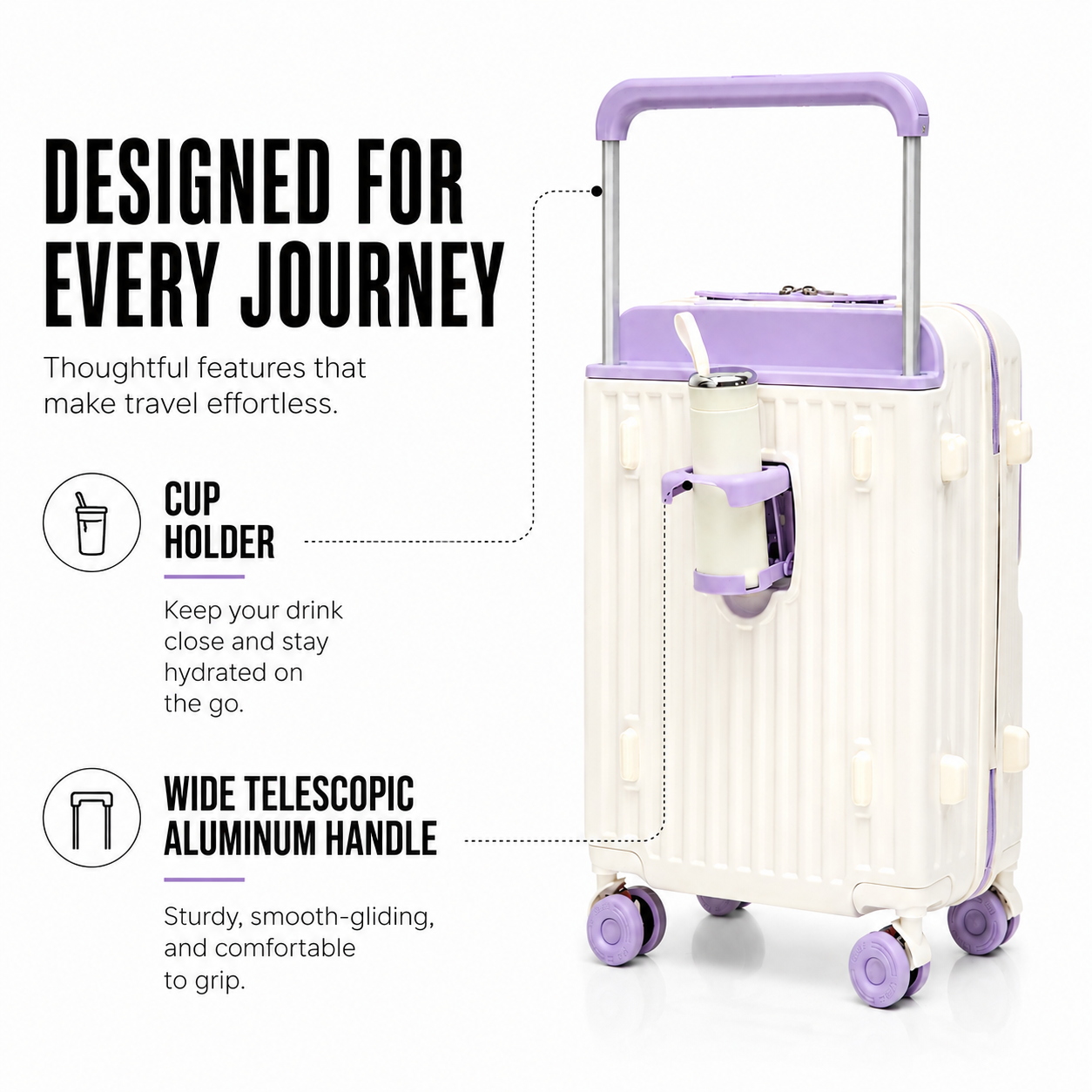 Celestia Check-In Suitcase