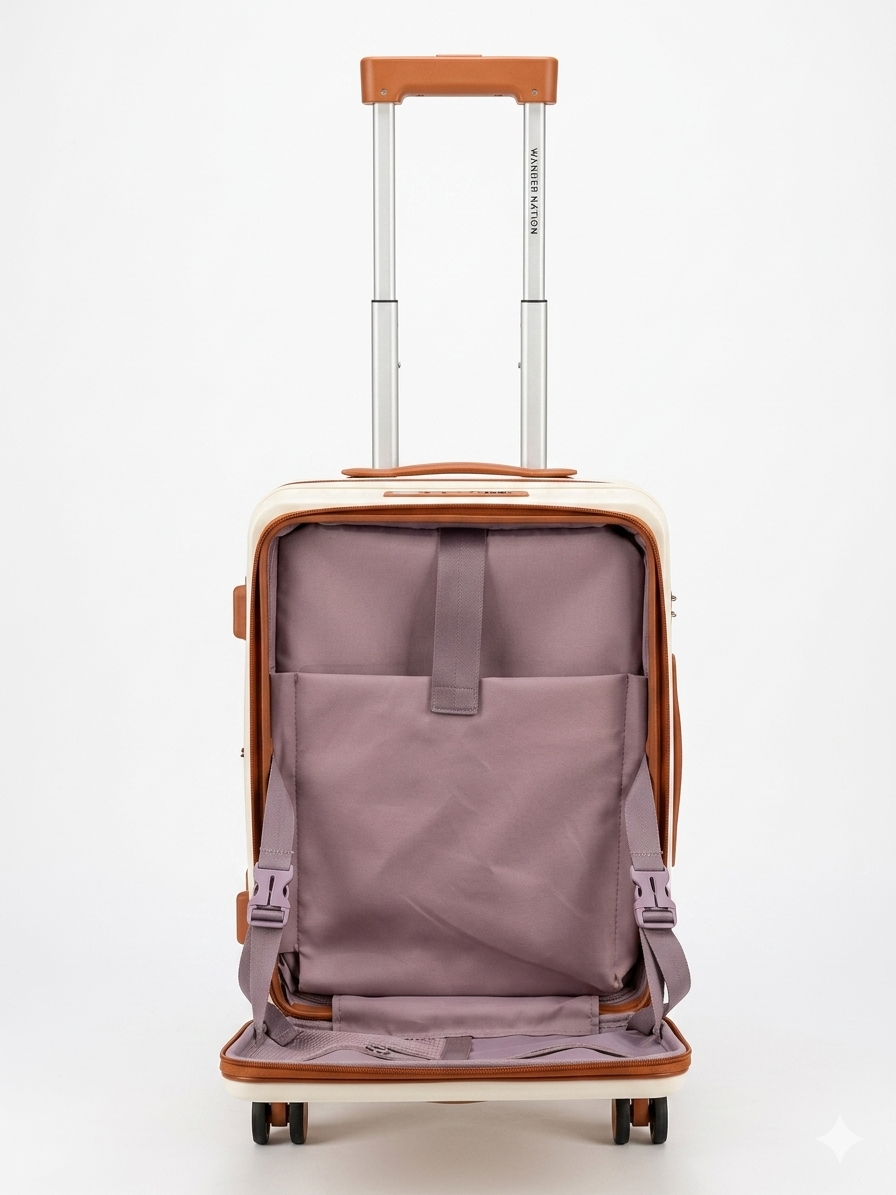 Wander Nation Atlas Polycarbonate Luggage