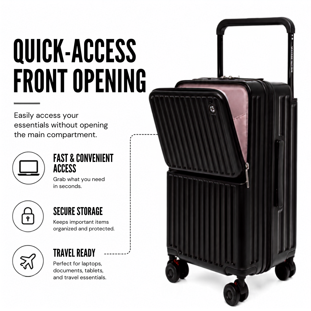 Eclipse Check-In Suitcase