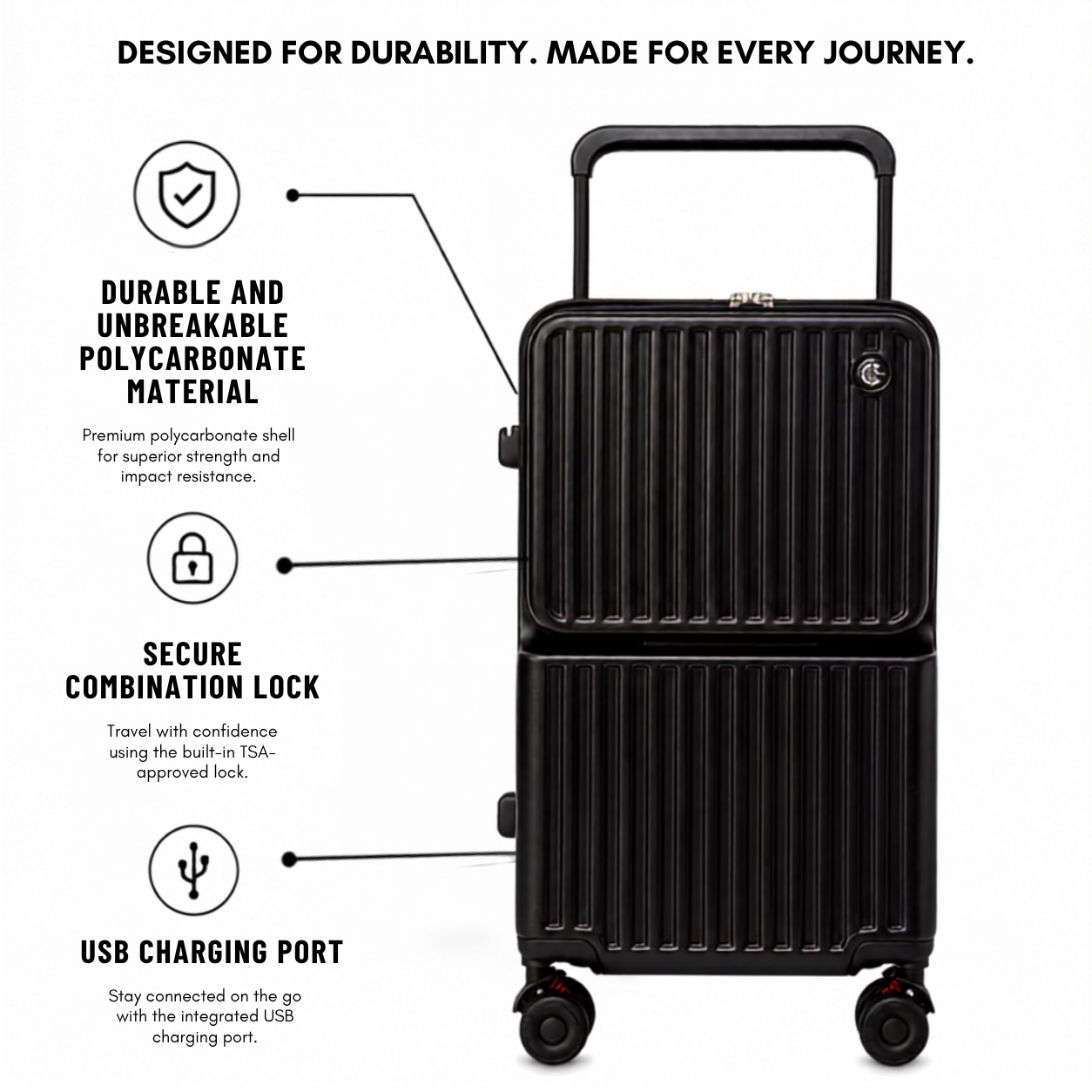 Eclipse Check-In Suitcase
